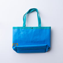 画像をギャラリービューアに読み込む, RePLAYER®️ Flecon Tote Bag(青柄・M)_ブロックチェーン無し