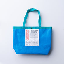 画像をギャラリービューアに読み込む, RePLAYER®️  Flecon Tote Bag(青無地・M)_ブロックチェーン無し
